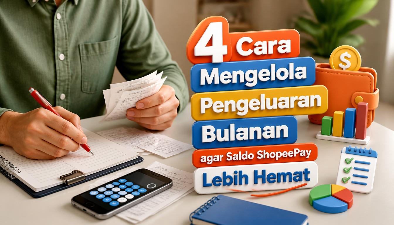 4 Cara Mengelola Pengeluaran Bulanan agar Saldo ShopeePay Lebih Hemat