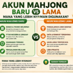 Akun Mahjong Baru vs Lama, Mana yang Lebih Nyaman Digunakan
