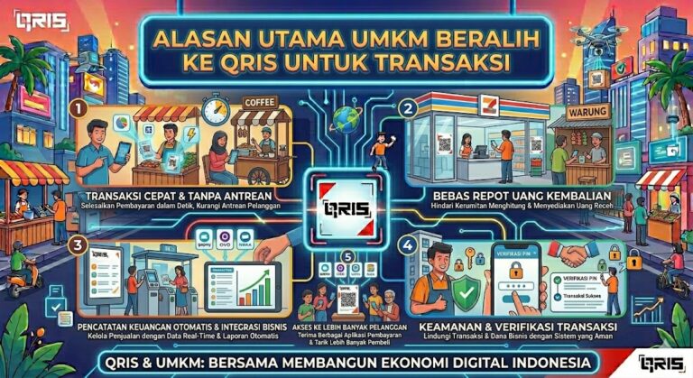 Alasan UMKM Beralih ke QRIS untuk Transaksi
