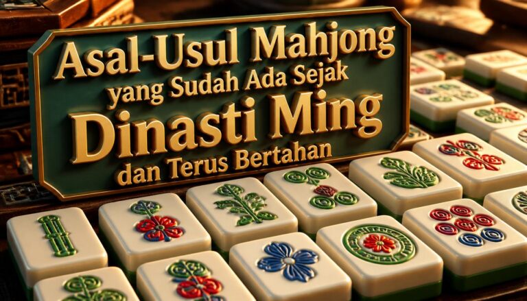 Asal Usul Mahjong yang Sudah Ada Sejak Dinasti Ming dan Terus Bertahan