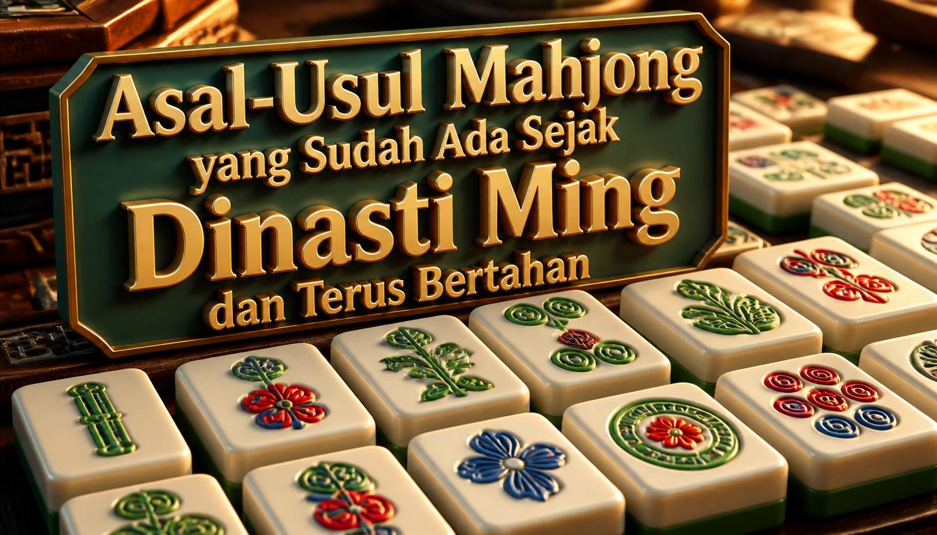 Asal Usul Mahjong yang Sudah Ada Sejak Dinasti Ming dan Terus Bertahan