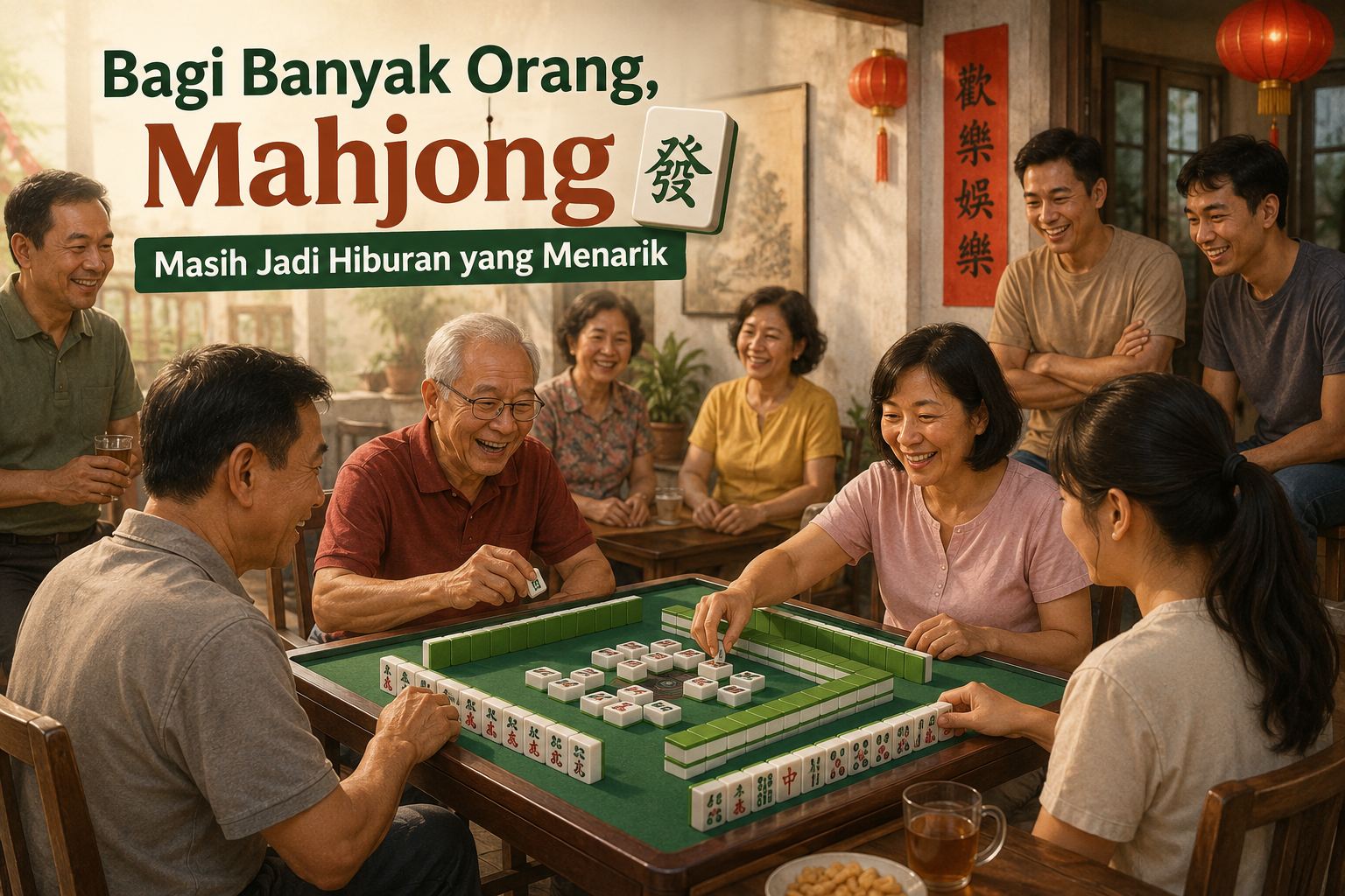 Bagi Banyak Orang, Mahjong Masih Jadi Hiburan yang Menarik