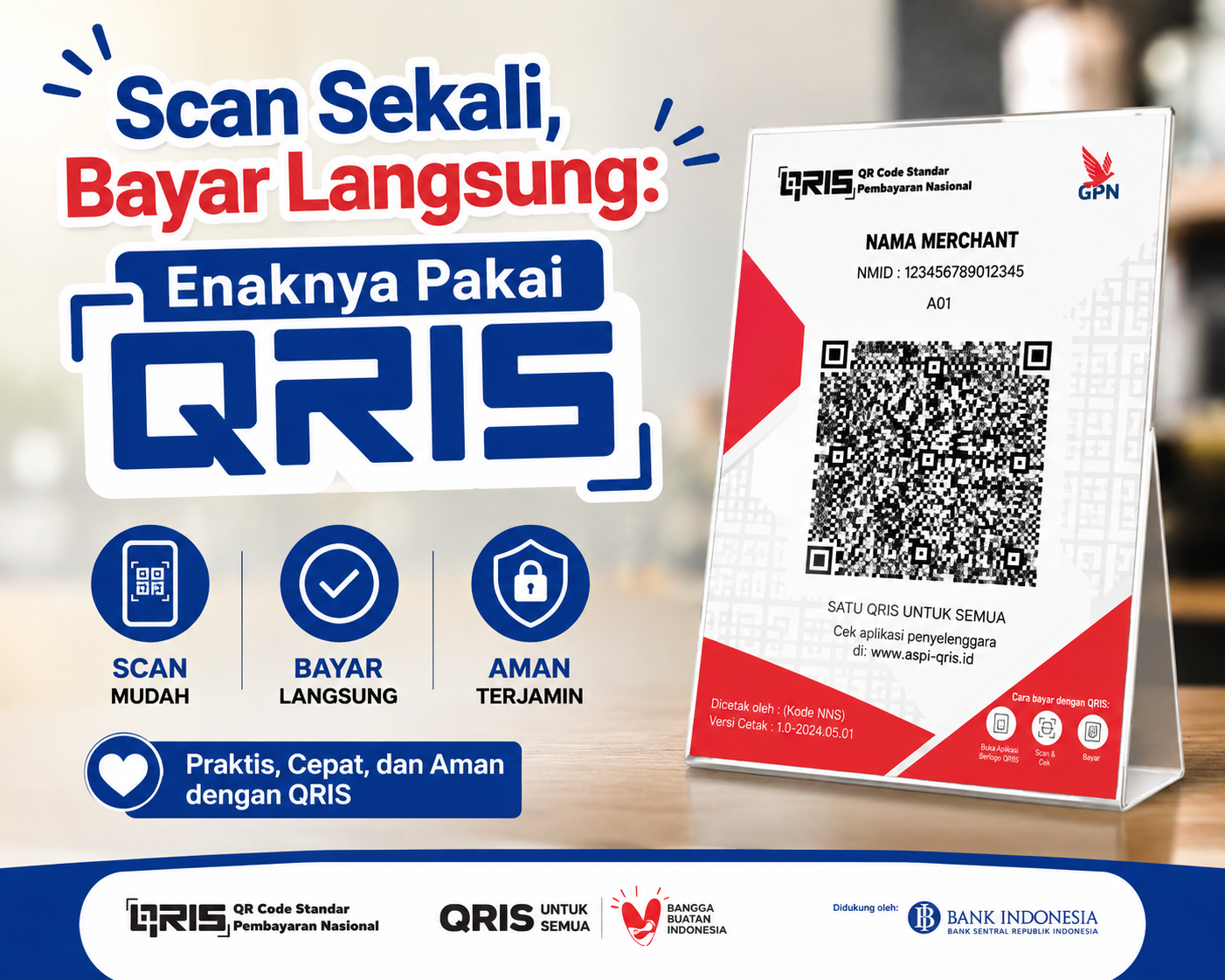 Enaknya Pakai QRIS