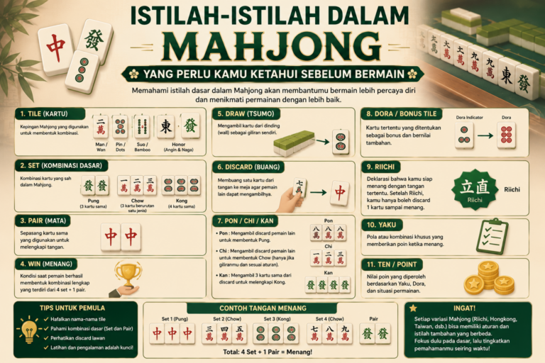 Istilah Istilah dalam Mahjong