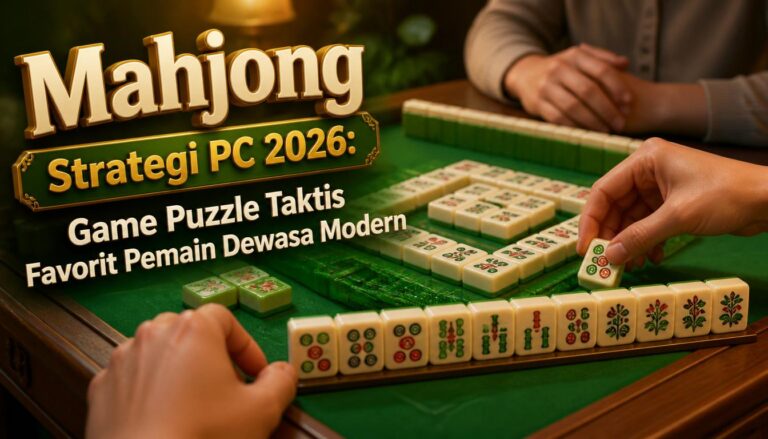 Mahjong Strategi PC 2026 Game Puzzle Taktis Favorit Pemain Dewasa Modern