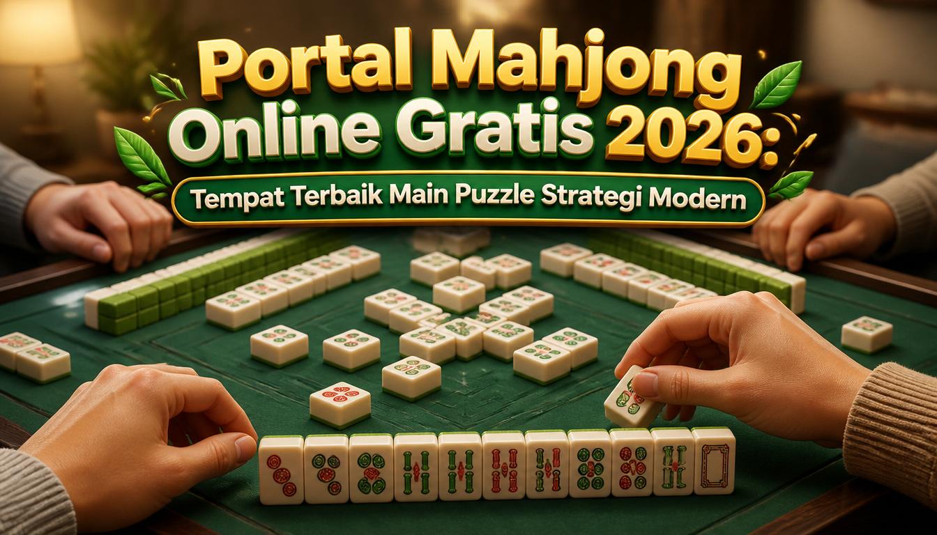 Portal Mahjong Online Gratis 2026 Tempat Terbaik Main Puzzle Strategi Modern