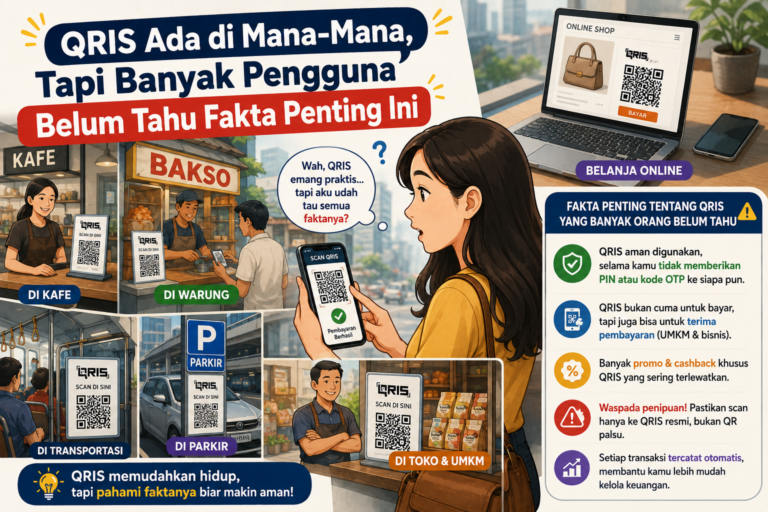 QRIS Ada di Mana Mana, Tapi Banyak Pengguna Belum Tahu Fakta Penting Ini